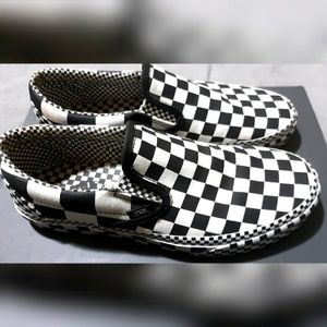Vans All Over Checkered Unisex Womens Size 9 Mens 7.5 Like New